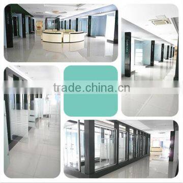 Tempered Glass With Chrome Aluminium Profile for Shower Enclosure