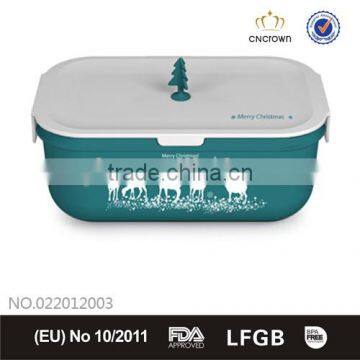 New Gift Bento Box, Food Grade, FDA Approved, BPA Free , Eco-friendly Material by Cn Crown