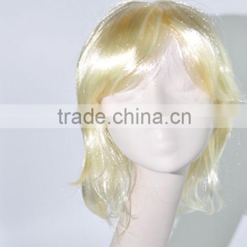 Short blond body wave wig for female Festival wigs N316