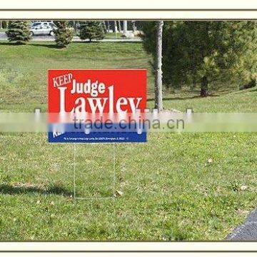 customized coroplast yard signs