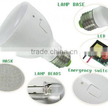 Wholesale E27 Emergency Led Light Bulbs 4W 6W Rechargeable Led Bulb photo-2