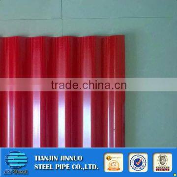 gauge thickness galvanized corrugated steel sheet