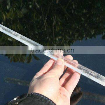 NATURAL STRAIGHT CLEAR Crystal Healing Wand beautiful