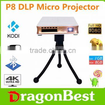 Dragonbest wholesale 1080P Smart Mini Projector 2016 Support 4K made in China