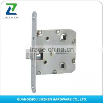 round square stainless steel forend magnetic latch deadbolt 60mm backset biometric fingerprint mortise door lock body