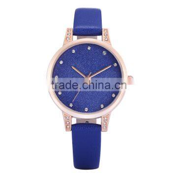 brand your own latest design 6mm thin women's wrist watches diamond watches