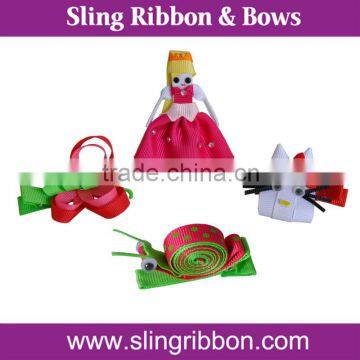 Good Selling Kids Ribbon Bow Hair Clip