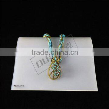 HOT!! wholesale white acrylic body jewelry display