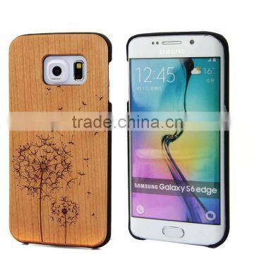 Manufacturer Price For Samsung Galaxy S6 Case PC Wood for Samsung S6 Case for Galaxy S6 Edge photo-5