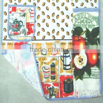 Cotton Velour Printed With Eco-friendly Pvc Home and Garden Apron photo-3