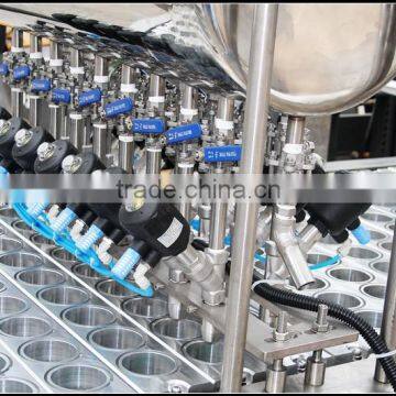 18 Heads Standard Manufacture Plastic Cup Filling Sealing Machine photo-3