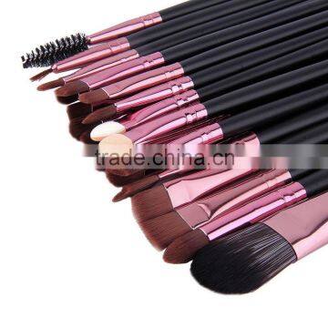 20pcs Bamboo Makeup Powder Brush Set Daily Makeup Tool Set Makeup Brushes