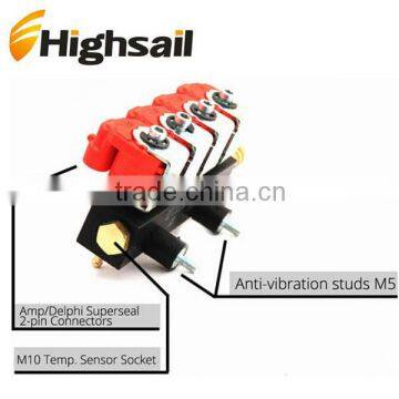 Valtek Type30 4 Cylinder LPG CNG Injectors Rail