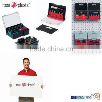 Plastic packaging abs box for bits and bit holder BP