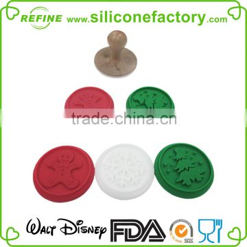 Existing molds! Wholesale Christmas Silicone Cookie Stamp, set of three