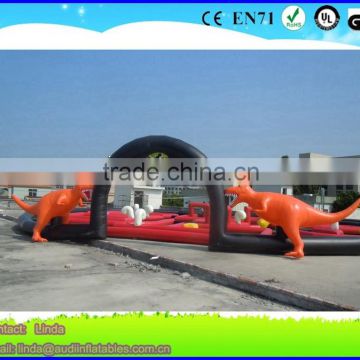 Inflatable Outoor Playground with dinosaur