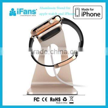 hotest selling aluminum stand for apple watch,charging dock for apple watch