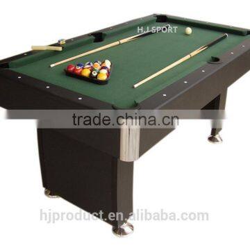 brand new wholesale billiard pool snooker table 6ft/ 7ft / 8ft MDF indoor sports