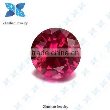 hot sale high quality synthetic faceted ruby 4#