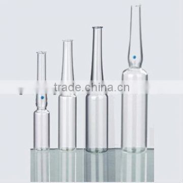 different sizes of ampoule