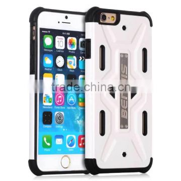 2016 BENWIS hybrid PC+TPU material armor design mobile phone case for iPhone 6/6plus/6s/6s plus