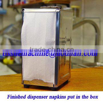 Automatic High Speed Side-fold Dispenser Napkin Machine photo-2