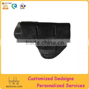 HOT sale Wholesale Customized genuine leather gun pouch