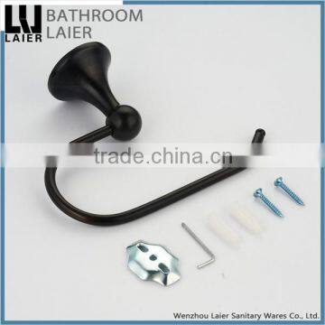 Customized Huge Stock of Quality Zinc Alloy ORB Finishing Bathroom Accessories Wall Mounted Toilet Paper Holder photo-5
