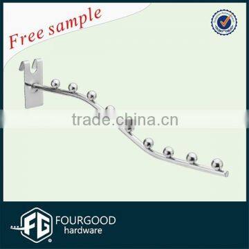 Display grid hook for shop / Metal clothes display hook