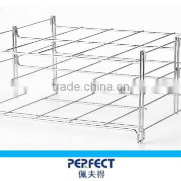 3 Tiers Wire Oven Roast Rack Folding Bakary Shelf photo-3