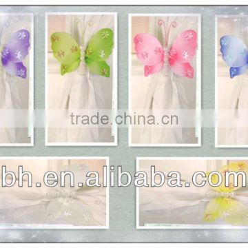 BUTTERFLY TIEBACK curtain holdback hold tie back ribbon