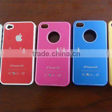 custom plain hard plastic phone case for iPhone 4/4s/5/5c/5s