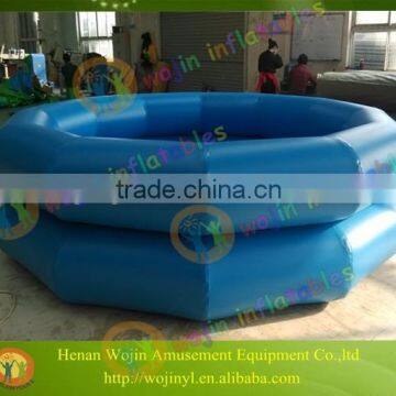 Large inflatable swimming pool cover