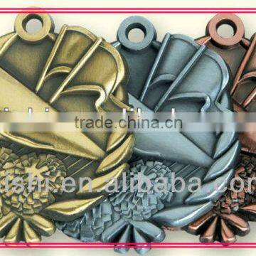 custom gold /silver/bronze medal