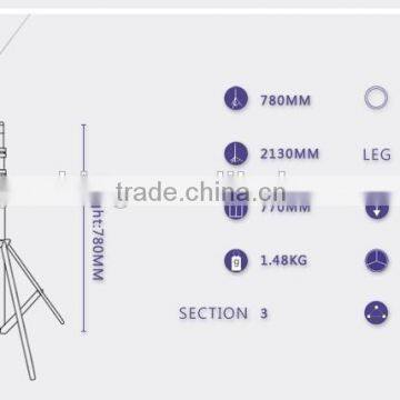 The Cheapest Photographic Equipment Multi-function Folding Heavy Duty Light Stand With Extra Thick Diameter photo-3
