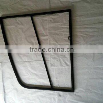 Ihitachi EX-8 Excavator digger left door slider glass windshield holder frame