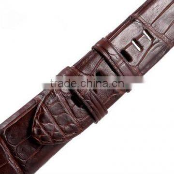 Wholesale Alligator Leather Watchband for Apple Watch Factory Price