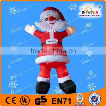 attractive design giant inflatable santa claus