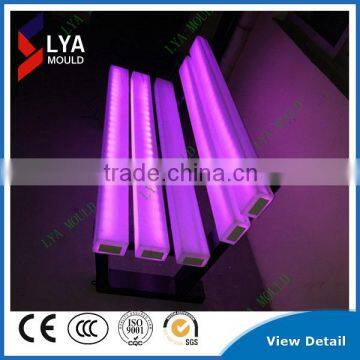 Led Indoor Lighting Furniture Plastic Bar Benchs Light Chair