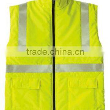 reversible working safety vest uniform