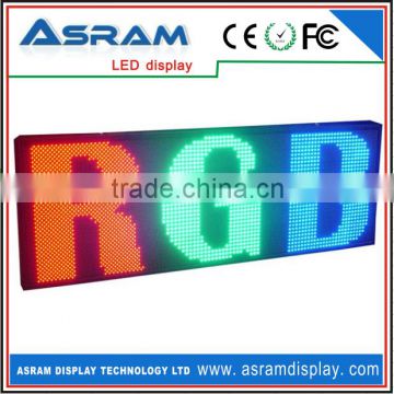 2years warranty small red led moving sign smart GSM led digital moving signs outdoor led display