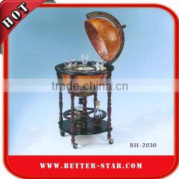 Wooden Service Trolley, Hotel Service Trolley, Restaurant Service Trolley