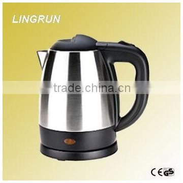 Internal water level mark induction stainless steel kettle