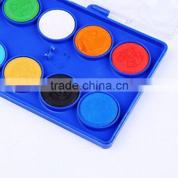 Art Wholesaler Good Quality With Brush Watercolor Set, 20mm*05mm 18 Color Water Cake For Kids photo-5