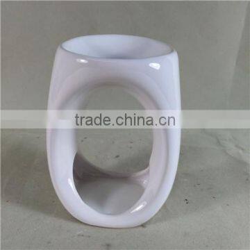 ceramic oil burner Oil Warmer / Ceramic white Votive Tealight Burner for home decoration