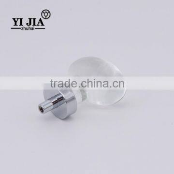 1 2/3 Inch Zinc Alloy Clear Chrome Plated Crystal Knob photo-5