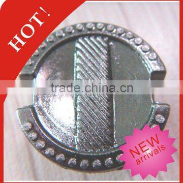 Man Jeans Button/Alloy/20mm