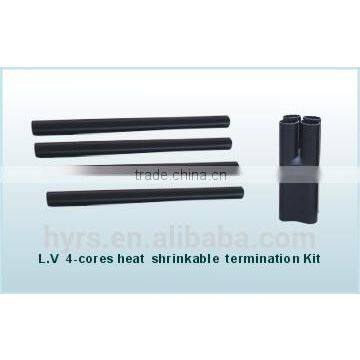 Low voltage heat shrinkable joint