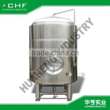 500L bright beer tank, certified 304 stainless steel material and components,