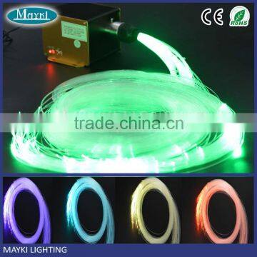 2016 star ceiling fiber light with optical fibre strand and LED single port machine